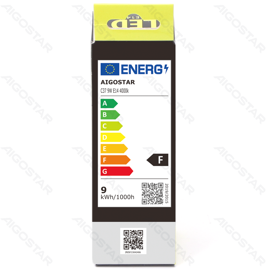 Aigostar LED C37 E14 9W 4000K