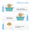 Aigostar Waterloze shampoo voor honden en katten