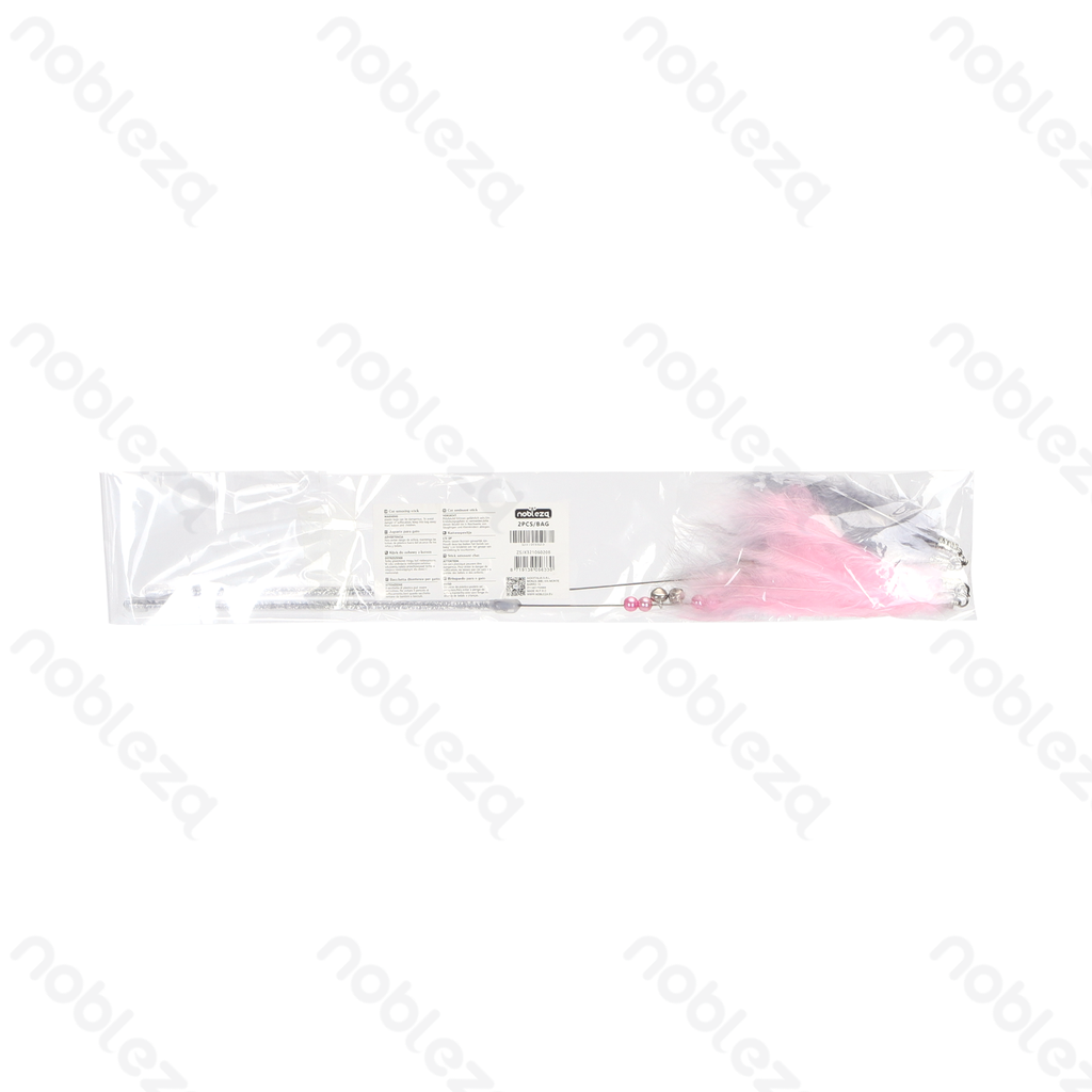 Aigostar Speelgoedhengel voor katten met veer