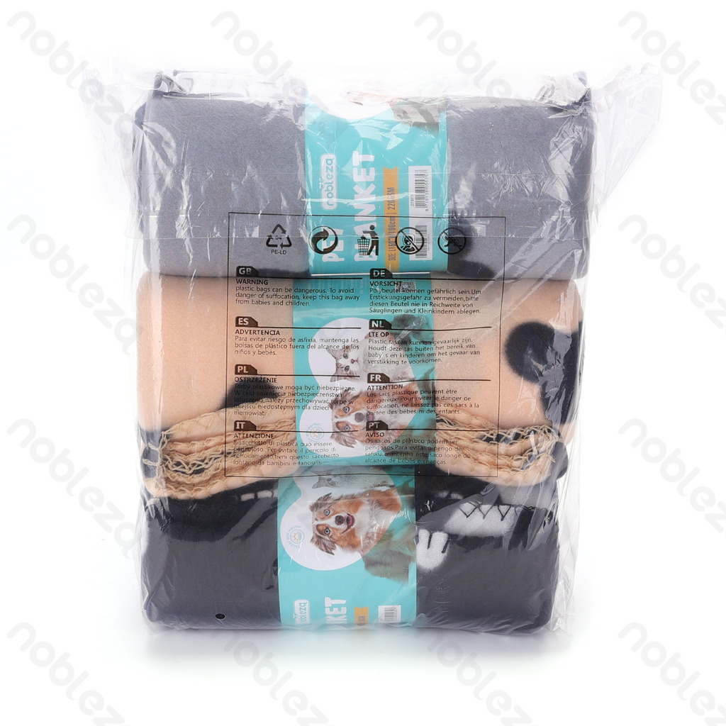 Aigostar Deken met botpatroon voor huisdieren