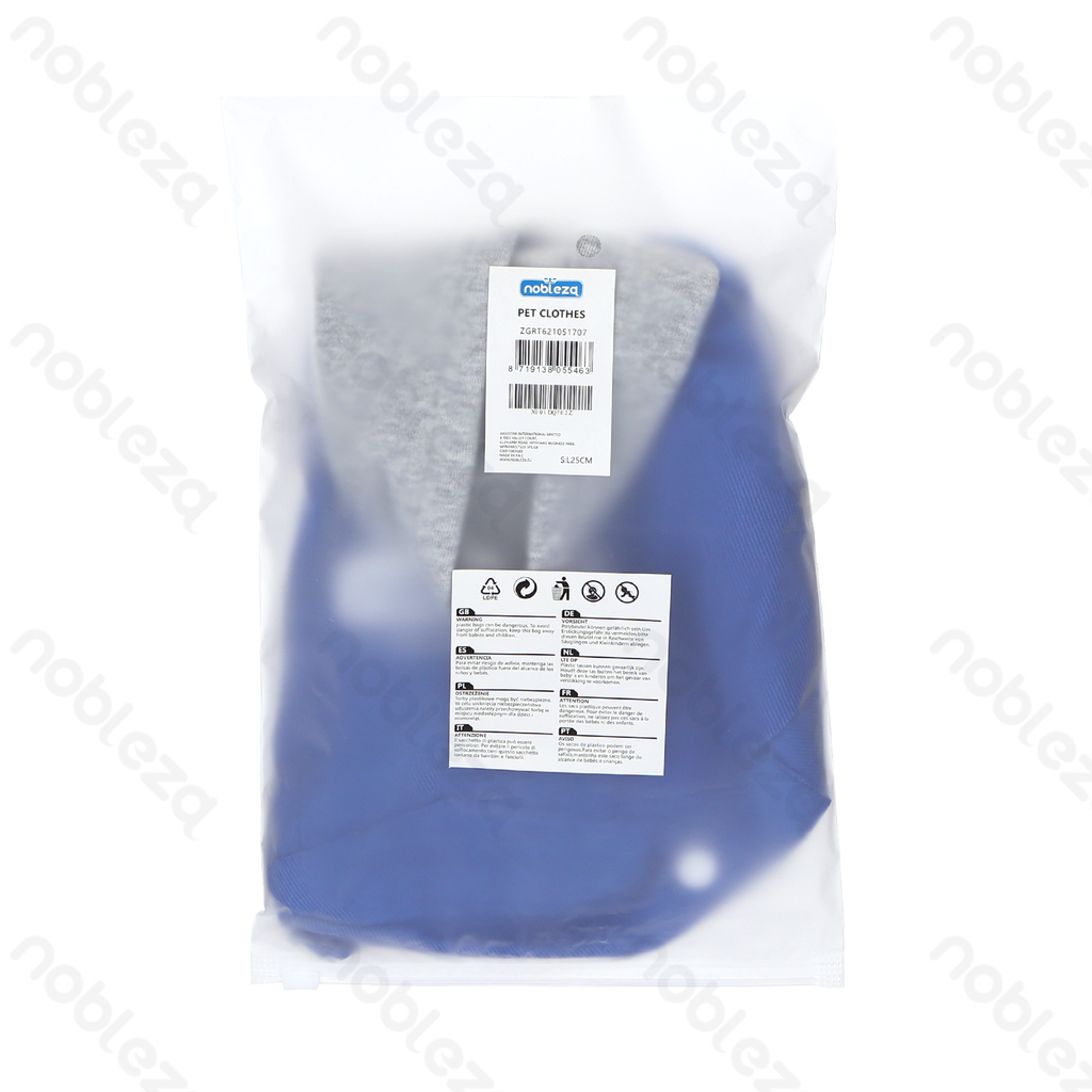 Aigostar Patchwork-spijkerjas met contrasterende kleur