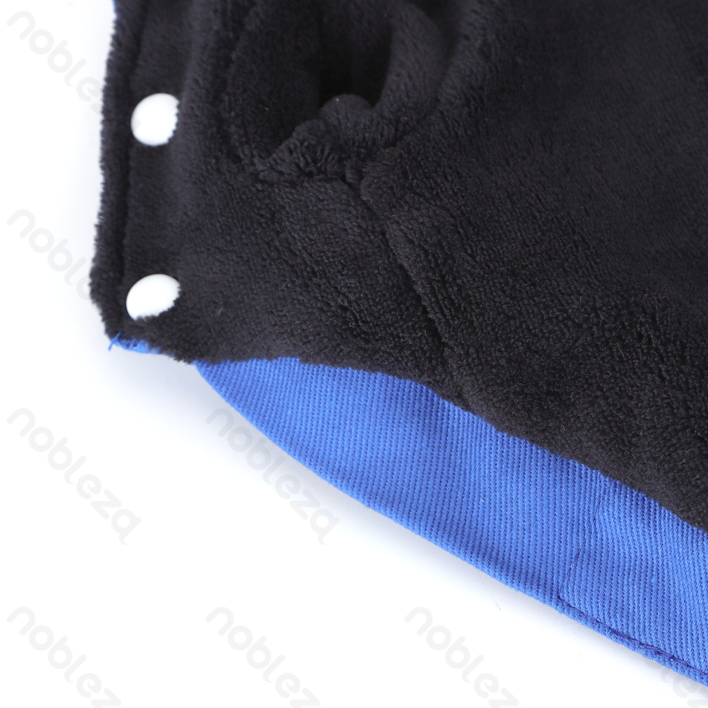 Aigostar Patchwork-spijkerjas met contrasterende kleur