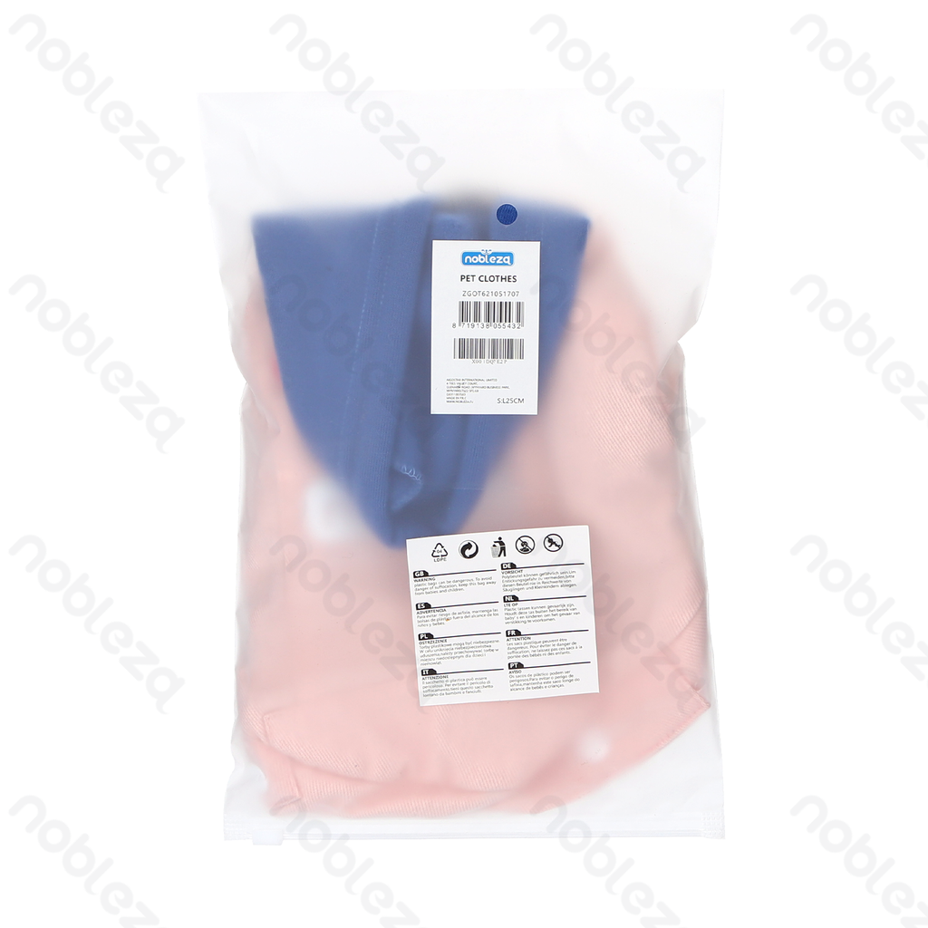 Aigostar Patchwork-spijkerjas met contrasterende kleur