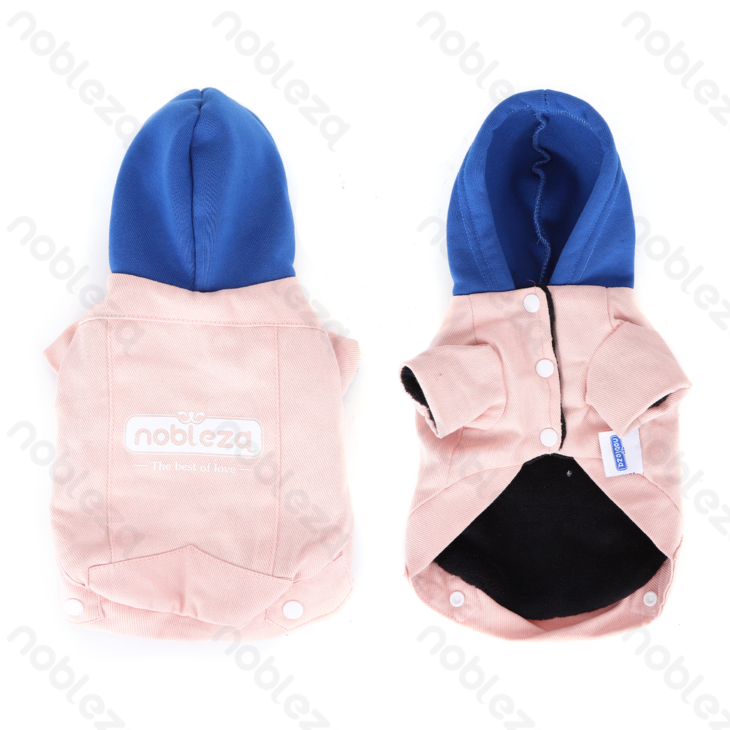 Aigostar Patchwork-spijkerjas met contrasterende kleur