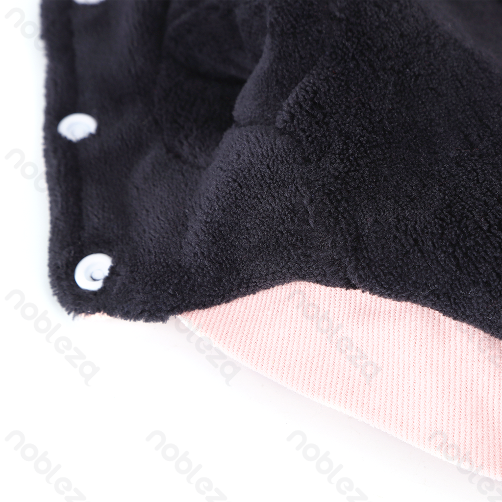 Aigostar Patchwork-spijkerjas met contrasterende kleur