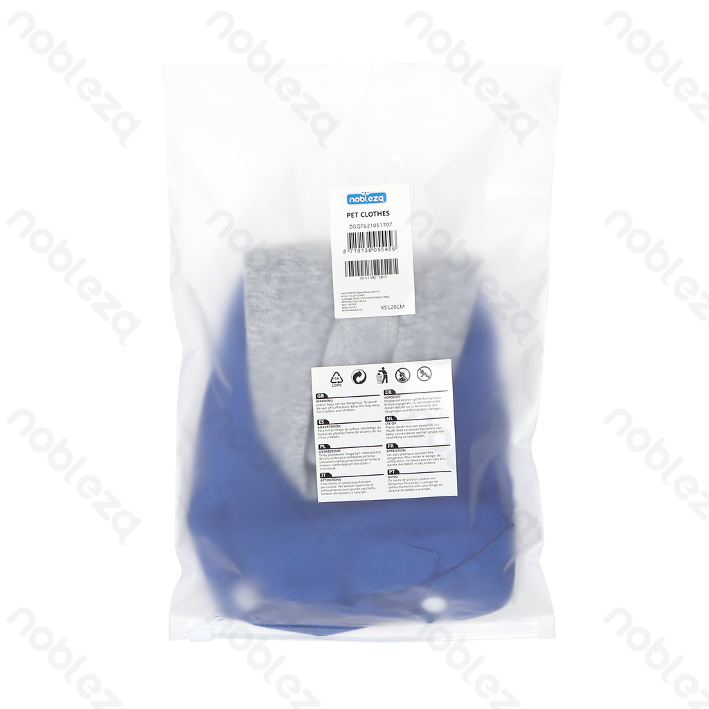 Aigostar Patchwork-spijkerjas met contrasterende kleur