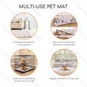 Aigostar Dubbelzijdig flanellen huisdierkussen