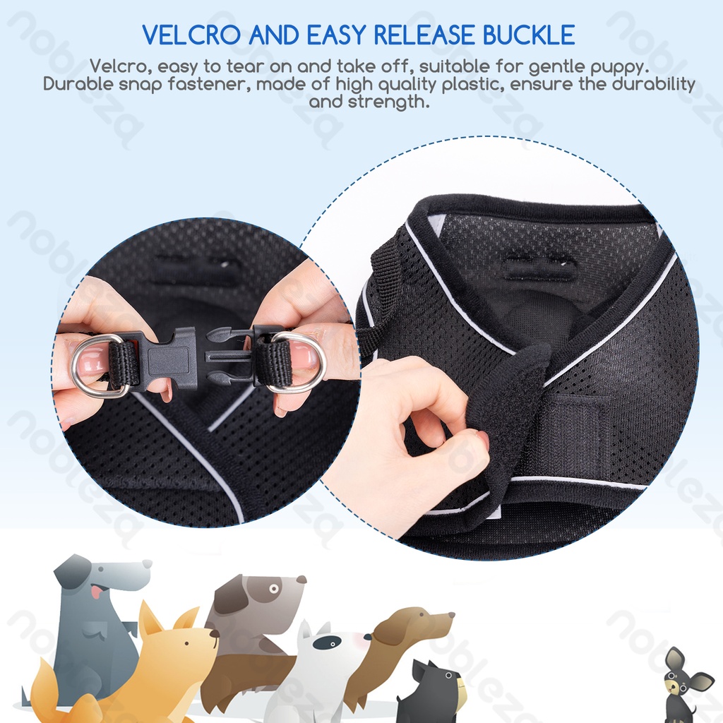 Aigostar Reflecterend harnas met riem set