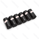 Aigostar Biodegradable trash bag L32*W23cm 1.5 mil Black 6pcs