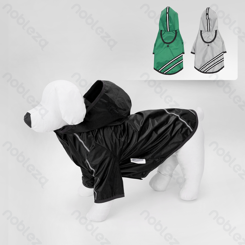 Aigostar Casual regenjas met capuchon en strepen