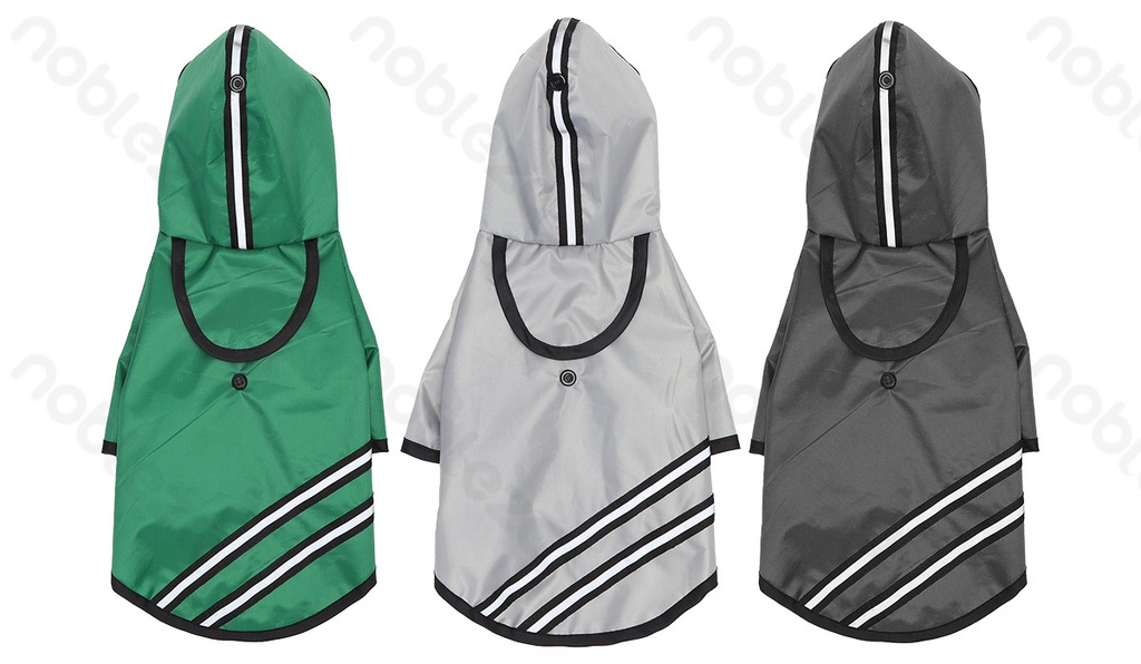 Aigostar Casual regenjas met capuchon en strepen