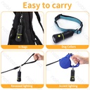Aigostar Trash bag holder Flashlight box Black buckle L32*W23cm Black Including waste bags*3