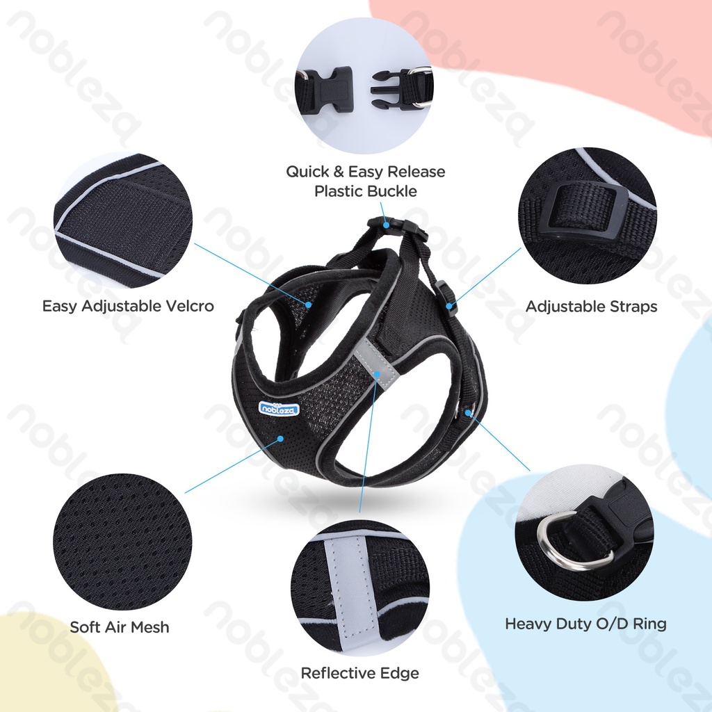 Aigostar Reflecterend harnas met riem set