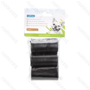 Aigostar Biodegradable trash bag L32*W23cm 1.5 mil Black 3pcs