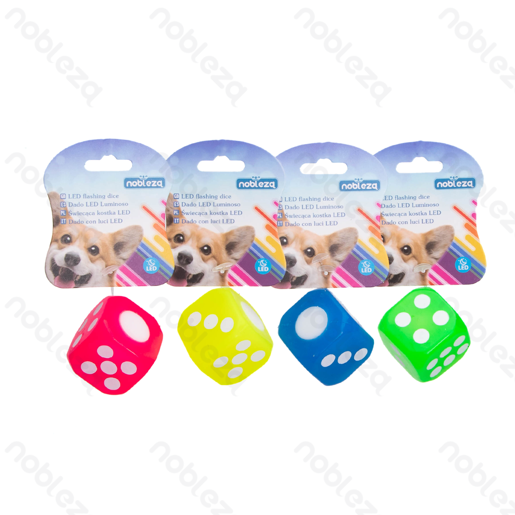 Aigostar Dobbelsteen met knipperend LED licht