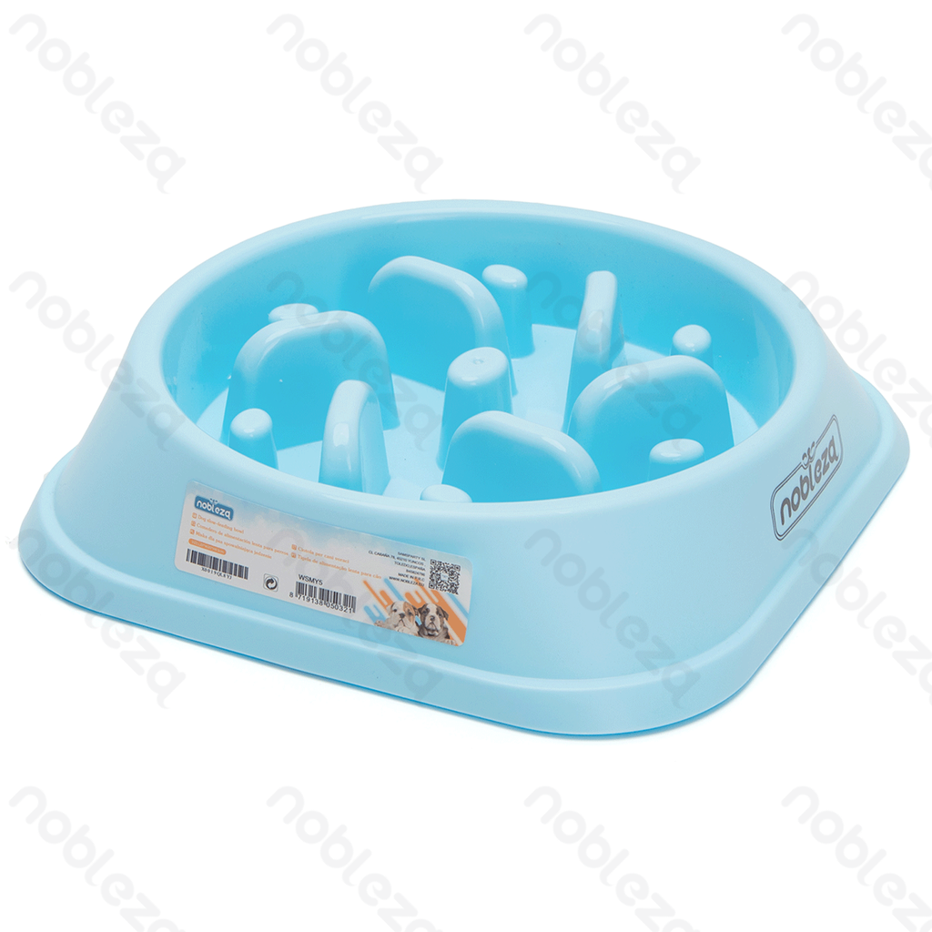 Aigostar Blauwe anti-schrokbak voor huisdieren