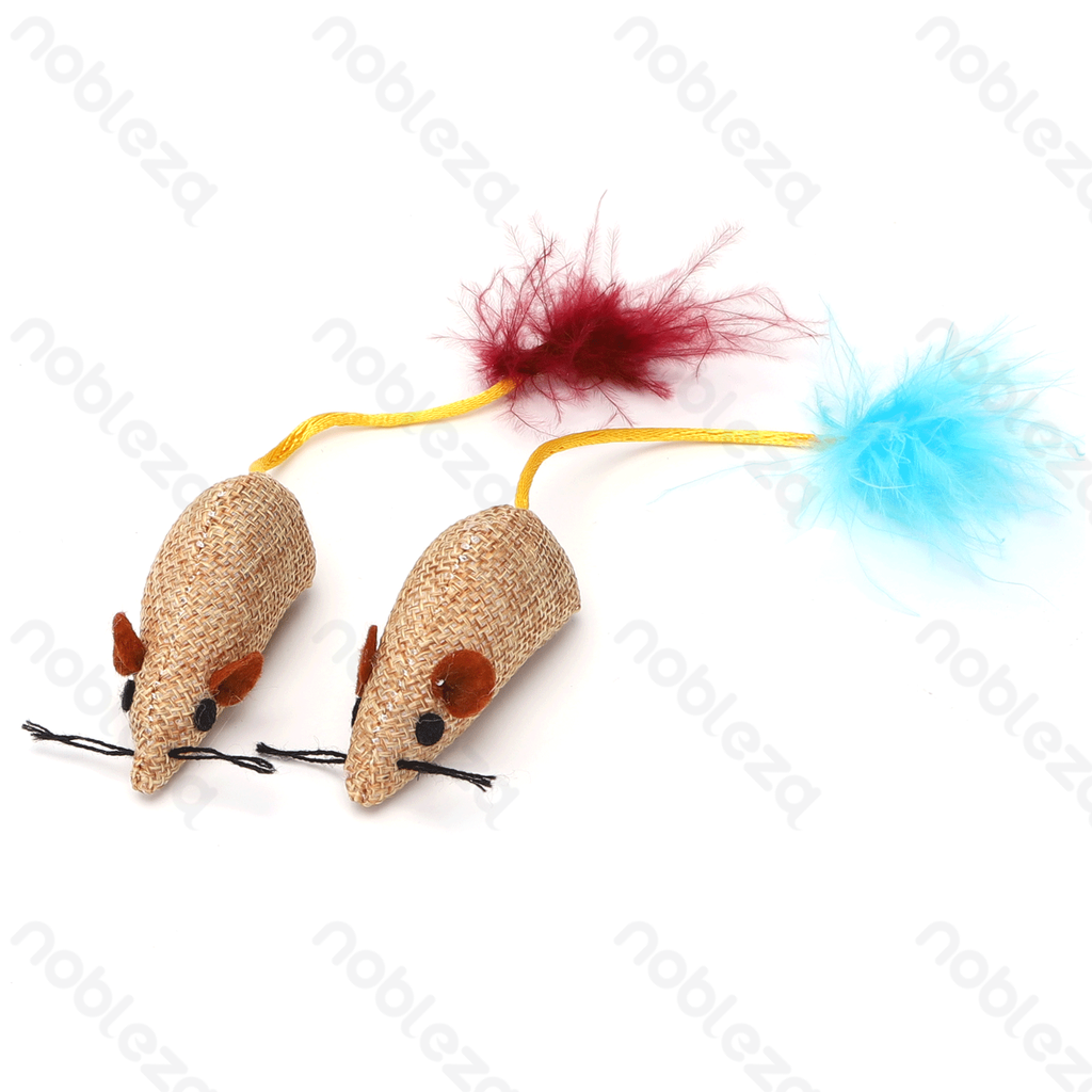 Aigostar Grof linnen muis speelgoed