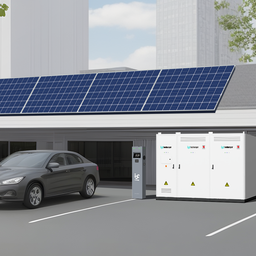 Duaal AC Laadstation op voetstuk OCPP 2x7kW met kabel 5m