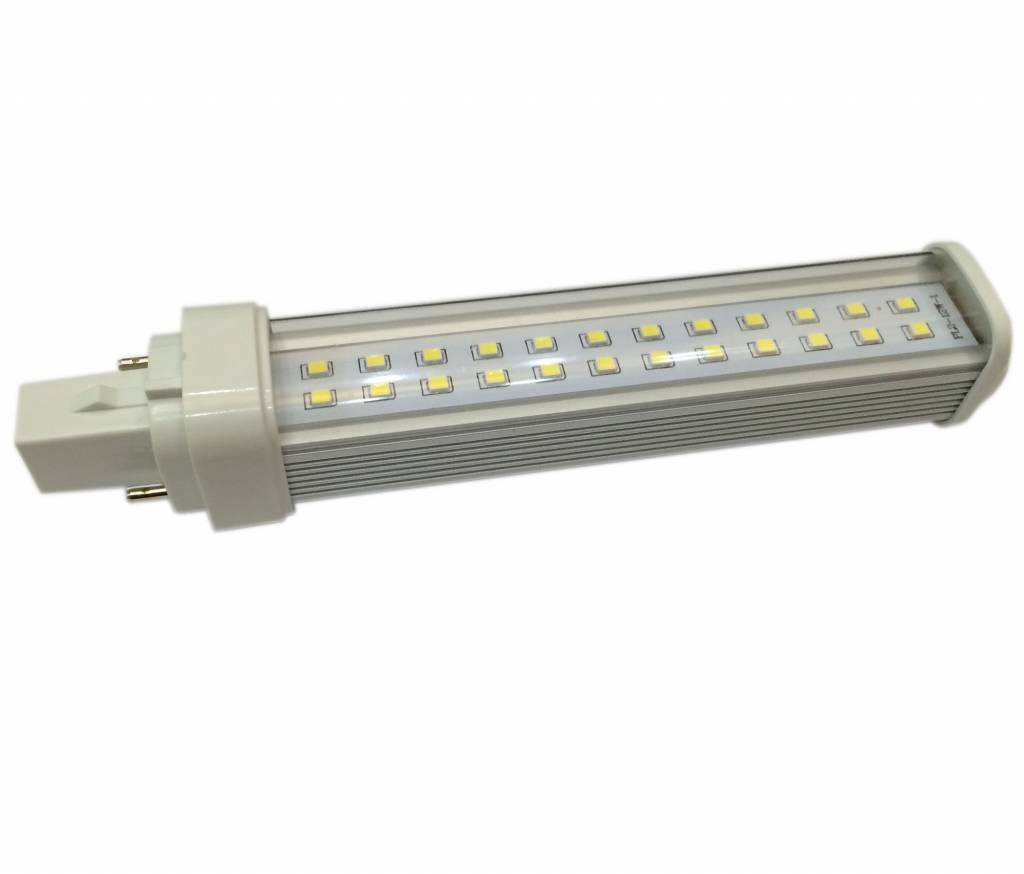 LED PLC 10W 6400K transparant