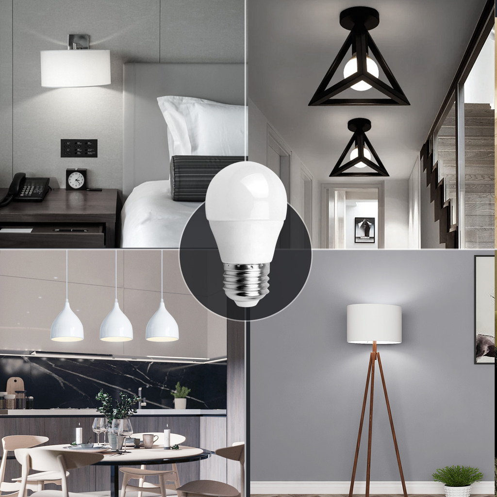 LED A5 G45 BIG ANGLE E27 4W 6400K