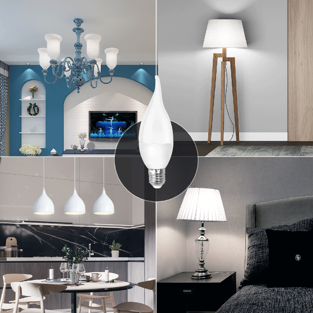 LED A5 CL37 E27 3W 6400K 225LM