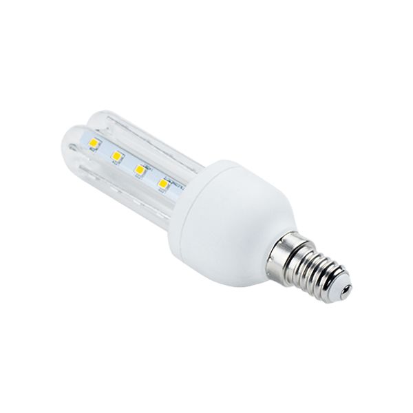 LED B5 T3 2U E14 6W 6500K 480lm