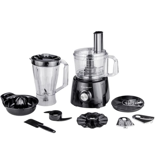 Keukenrobot 800W Zwart zilver