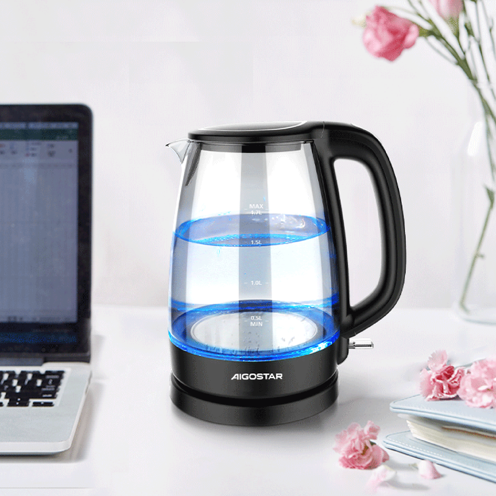 [A295936] Elektrische waterkoker 2200W 1,7l