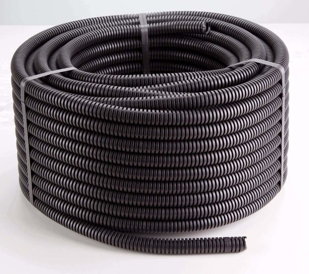 [EC-ICTA1625T] Lege flexbuis 16mm + trekdraad 25 meter donkergrijs