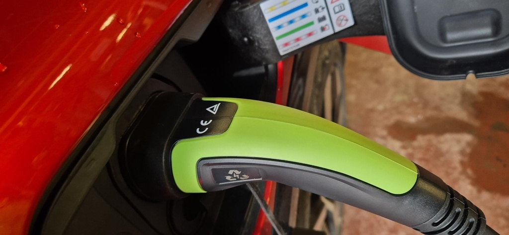 Laadkabel type 2 naar type 2 16A  3-fase 22Kw  7 meter