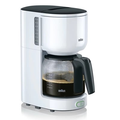 BRAUN Koffiezet KF 3120 WH - 1000W - Brita