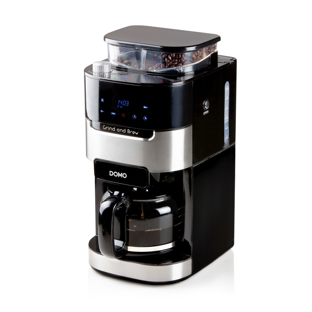 DOMO Koffiezetapparaat Grind and Brew 1,5L