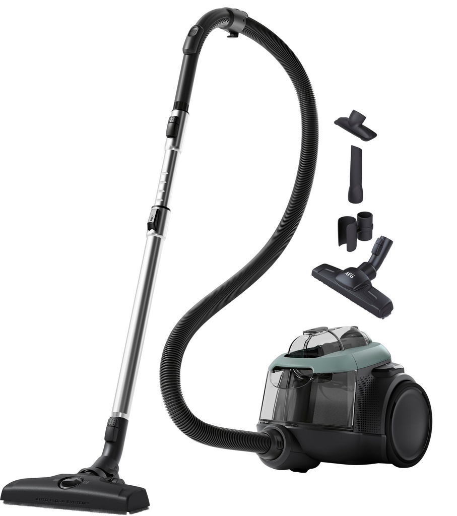 AEG Stofzuiger zonder zak ocean green