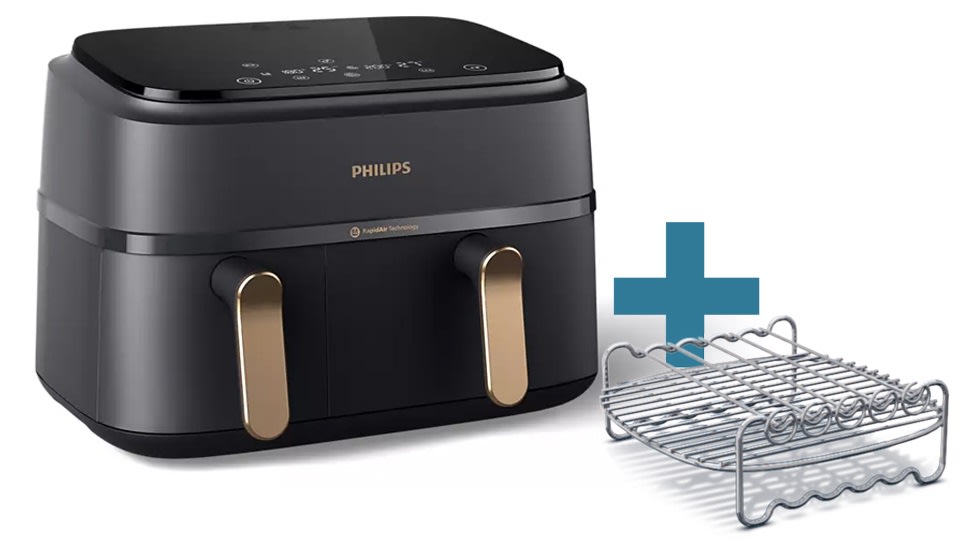 Philips Consumer Airfryer Dual Basket 9kg