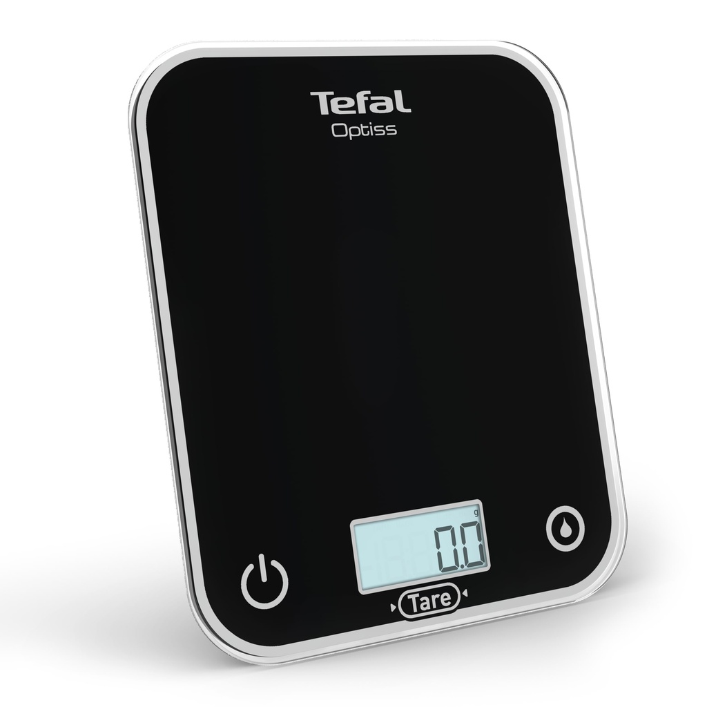 TEFAL Elektr. keukenweegschaal Optiss zwart