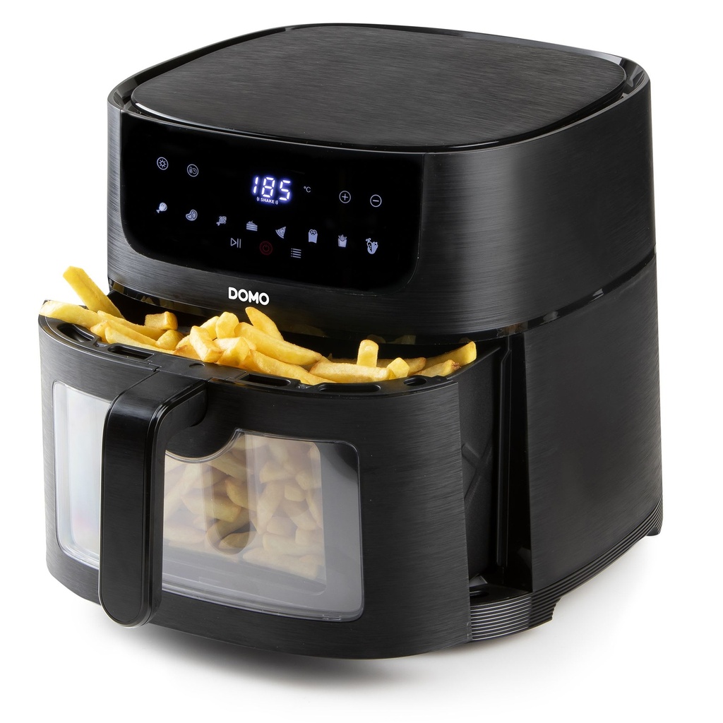 DOMO Airfryer met kijkvenster - 8L