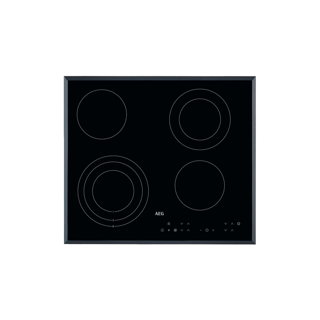 AEG Kookplaat vitro 60cm 4 zones facetrand