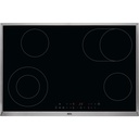 AEG Kookplaat vitro 75cm 4 zones inox rand