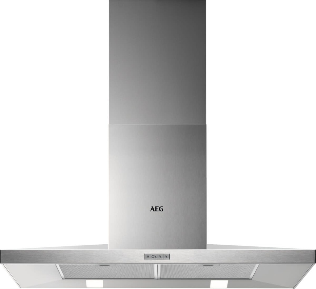 AEG Schouwdampkap Slope 90cm inox B