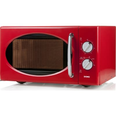 DOMO Microgolfoven vrijstaand 25L rood