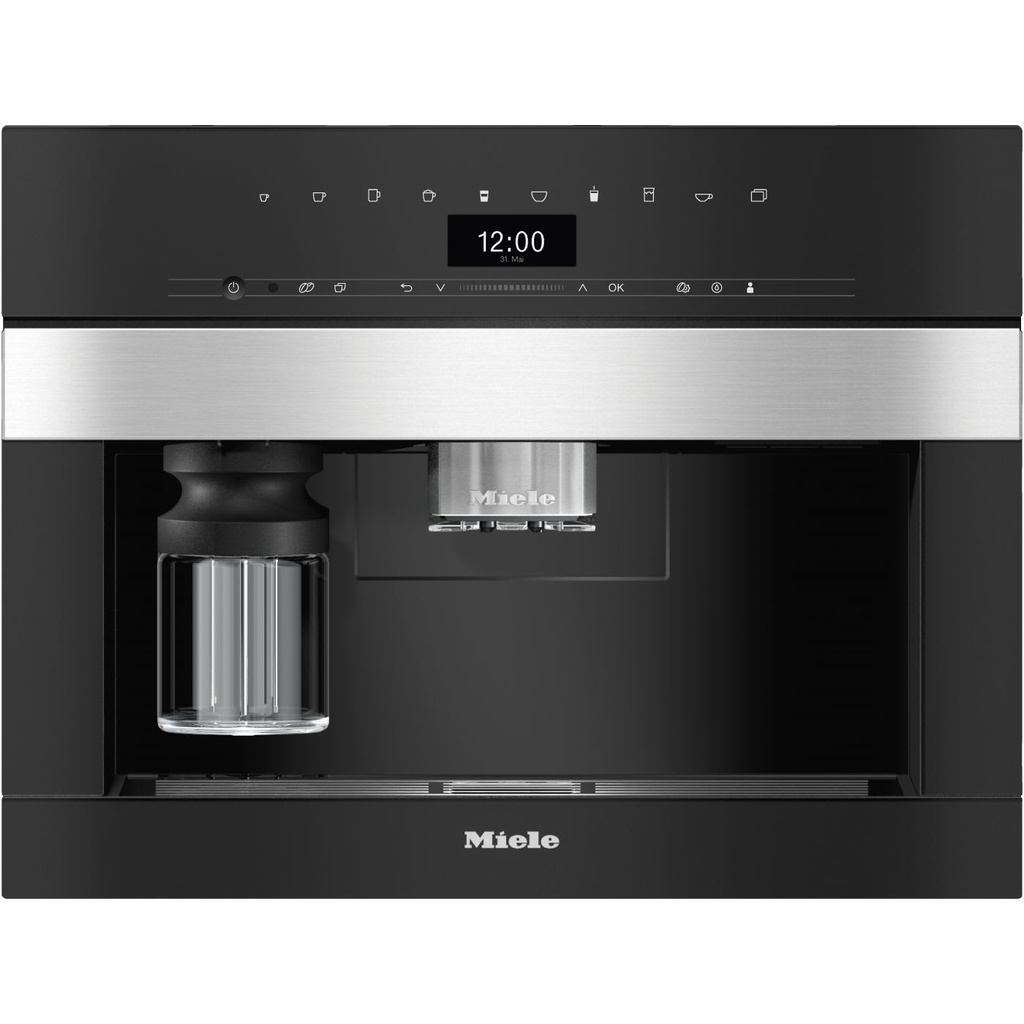 MIELE Inbouw-koffieautomaat Clean Steel