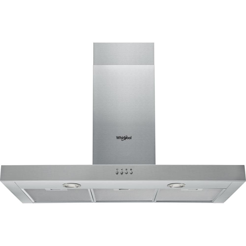 WHIRLPOOL Dampkap decoratief 90cm inox