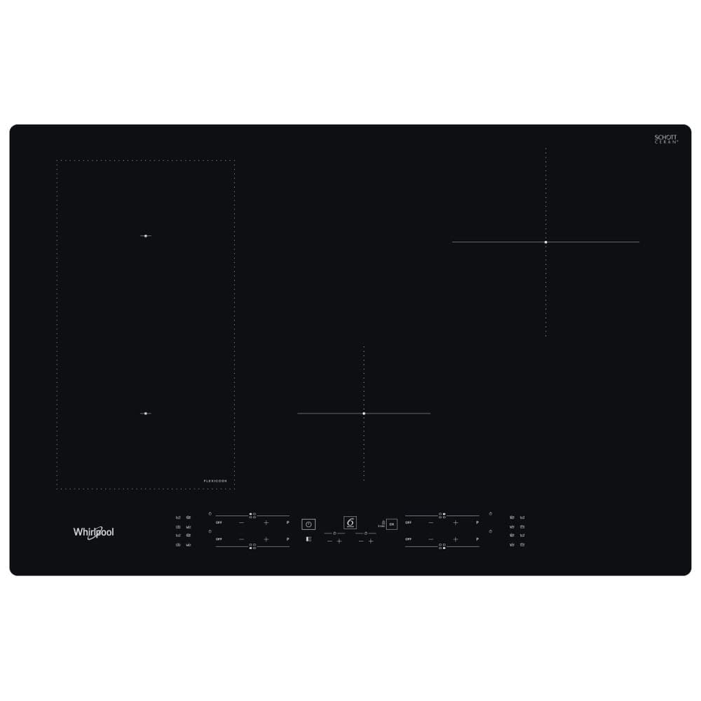 WHIRLPOOL Inductiekookplaat 4 zones 77cm geen rand