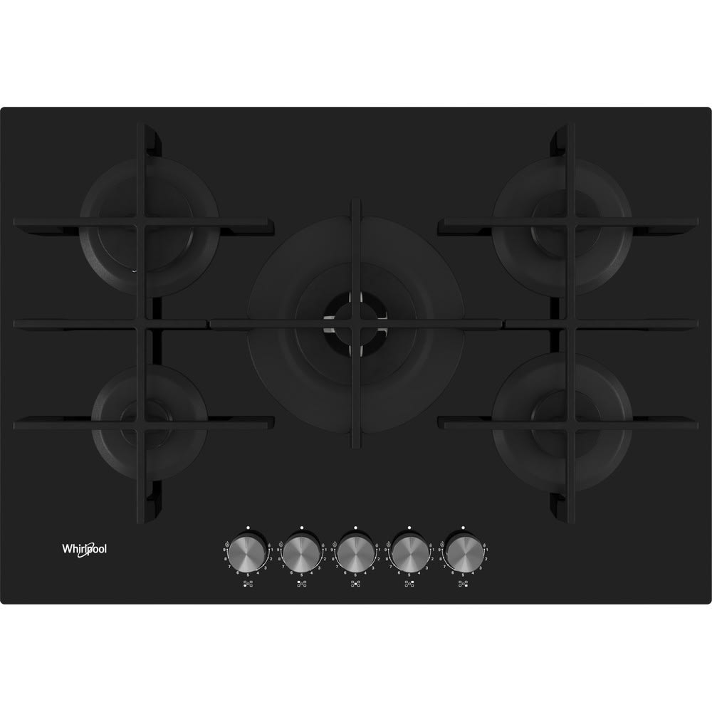 WHIRLPOOL Gaskookplaat 73cm 5 zones