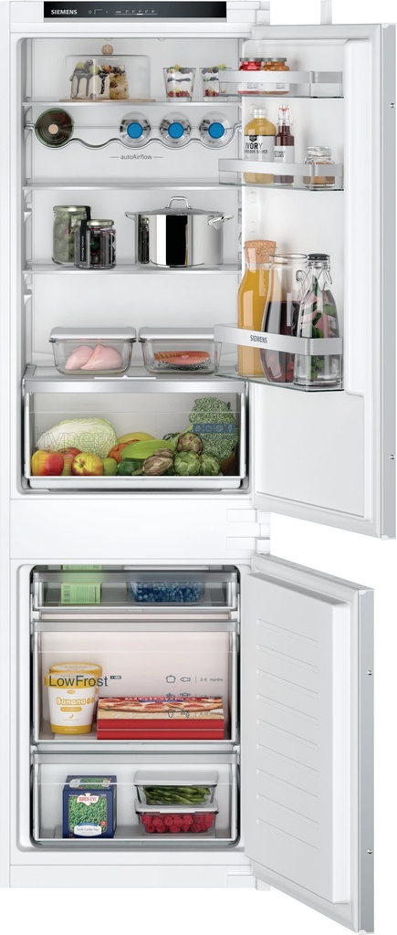 Siemens Huishoud Koelkast combi bottom iQ300 inbouw
