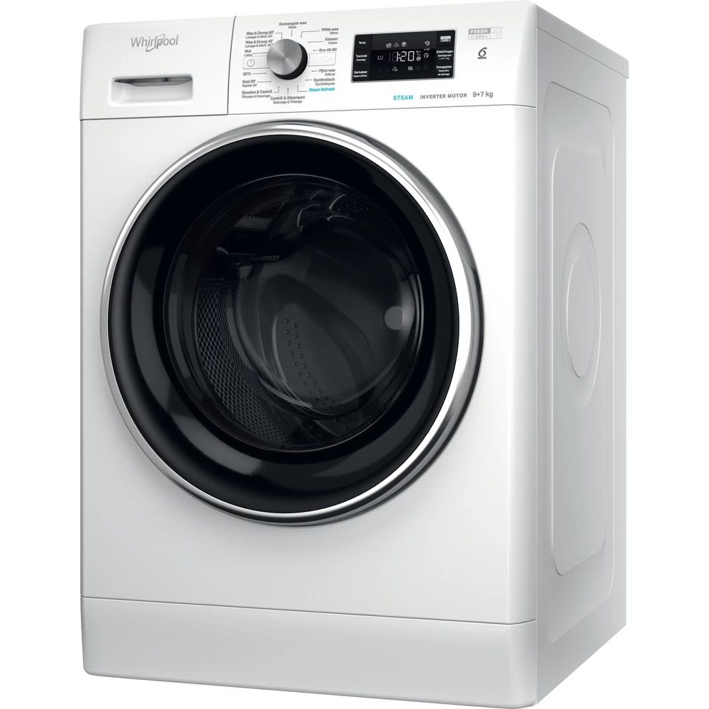 WHIRLPOOL Wasdroogcombinatie, 9+7kg, FreshCare+ St