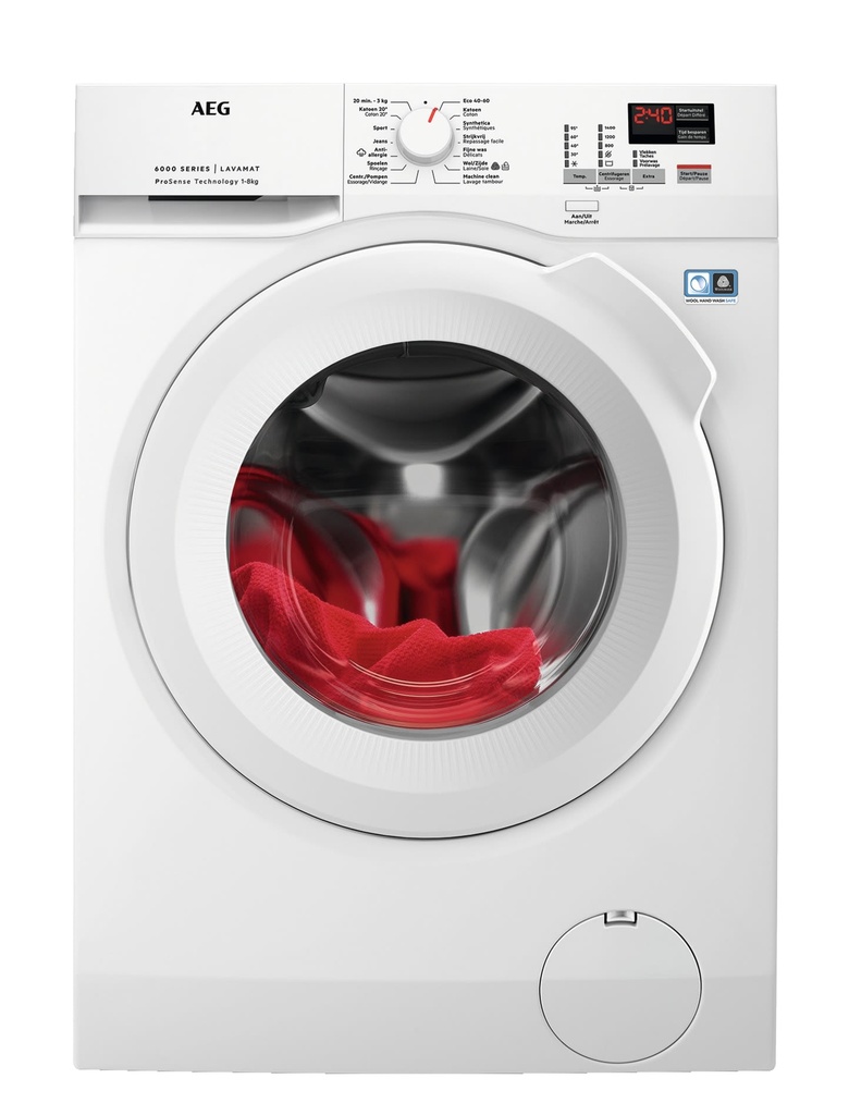 AEG Wasmachine 6000 Serie 8kg 1400T A