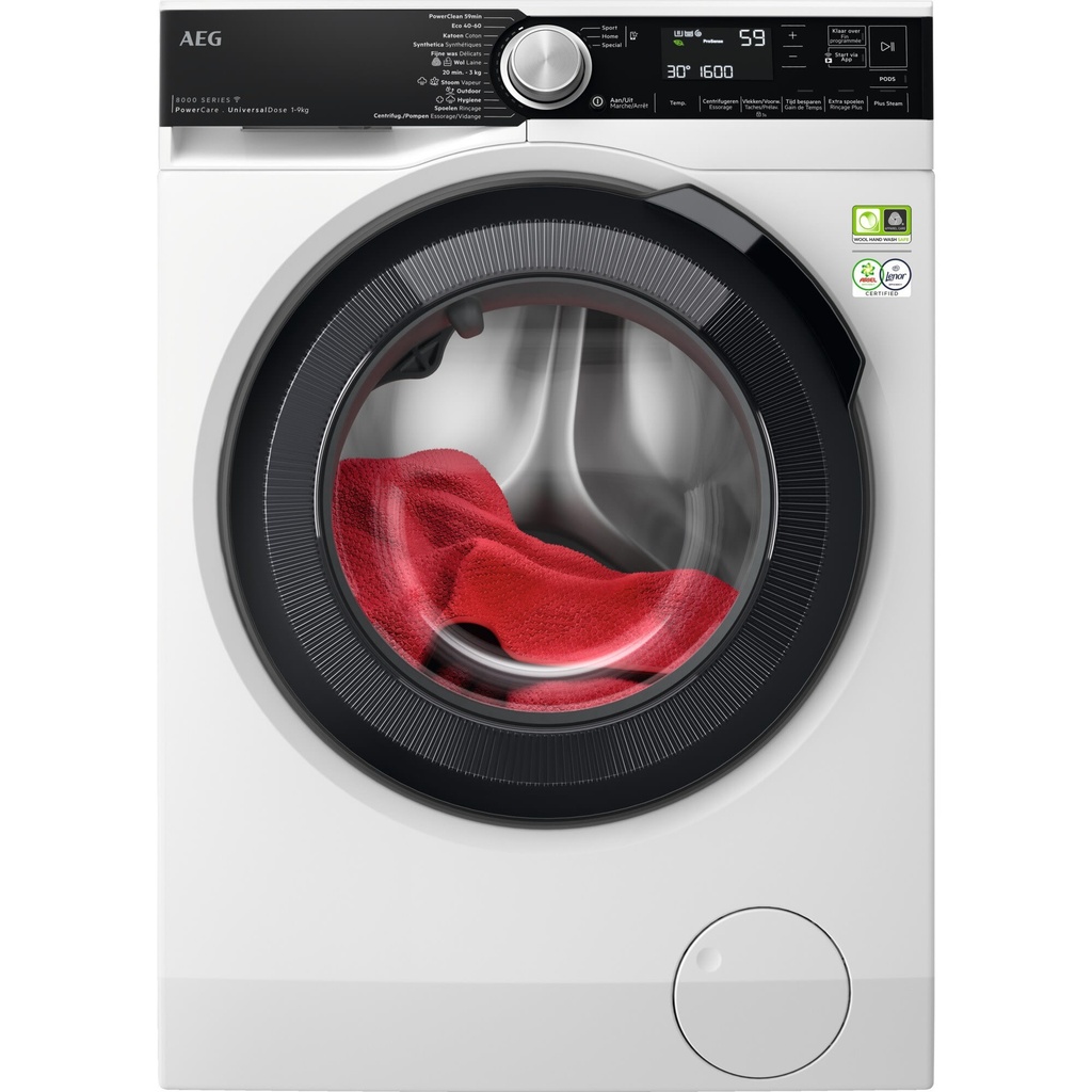 AEG Wasmachine UniversalDose 9kg 1600T A