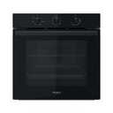 WHIRLPOOL Oven multifunctie 71L hydrolyse zwart