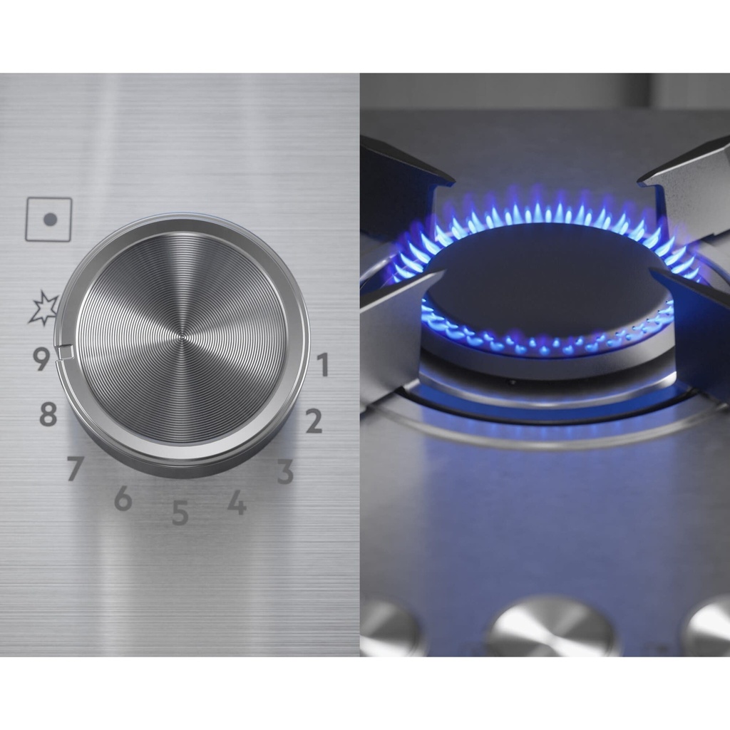 AEG Gaskookplaat 60cm inox